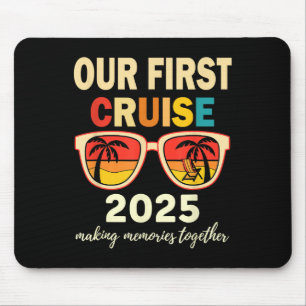 Alfombrilla De Ratón Nuestro Primer Crucero Juntos Para Parejas Uni-adu