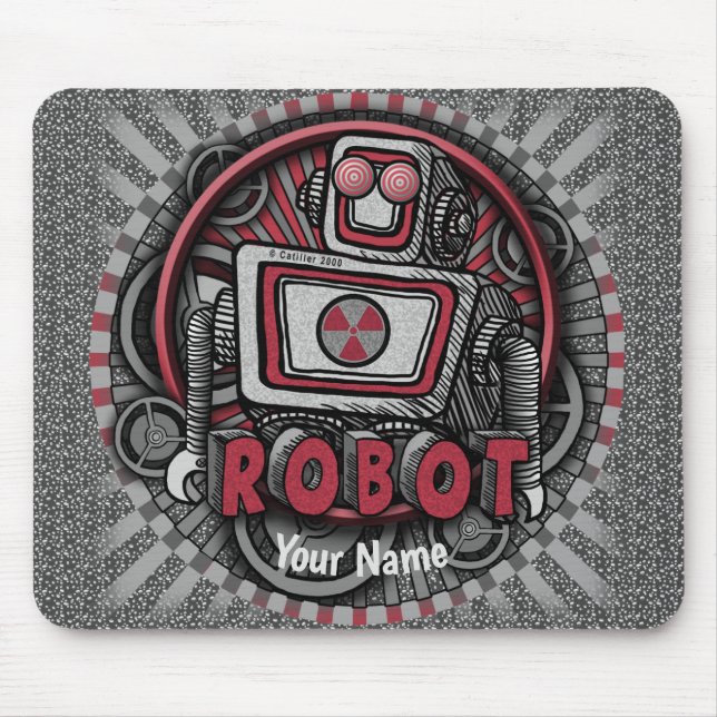Alfombrilla De Ratón Nueva almohadilla de ratón para Robot Republic (Frente)