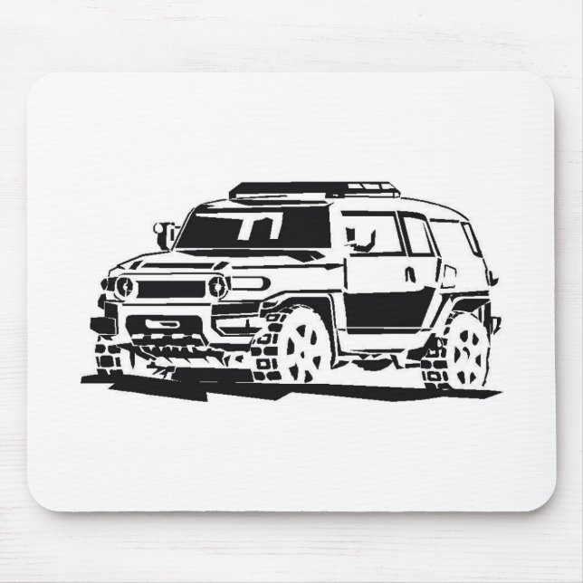 Alfombrilla De Ratón Nueva generación de FJ Cruiser (Frente)