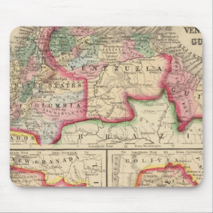 Alfombrilla De Ratón Nueva Granada, Venezuela, Mapa Guayana de Mitchell