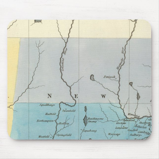 Alfombrilla De Ratón Nueva Inglaterra (Frente)