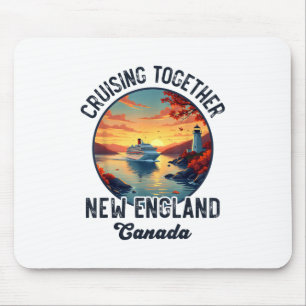 Alfombrilla De Ratón Nueva Inglaterra Crucero Canadá, cruceros juntos c
