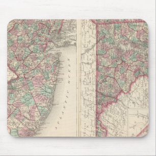 Alfombrilla De Ratón Nueva Jersey, Delaware y Maryland