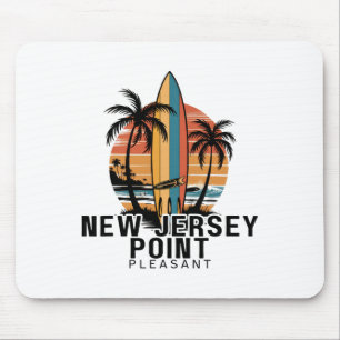 Alfombrilla De Ratón Nueva Jersey Point Pleasant Surfing Surfista _1
