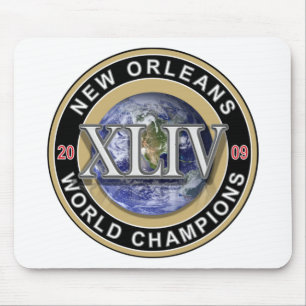 Alfombrilla De Ratón NUEVA ORLEANS - Campeones del Mundo 2009