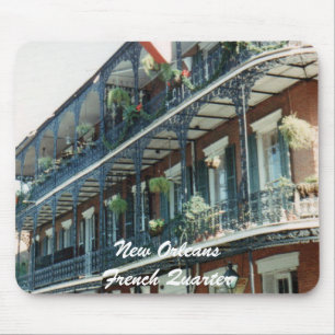 Alfombrilla De Ratón nueva orleans french trimestre mousepad