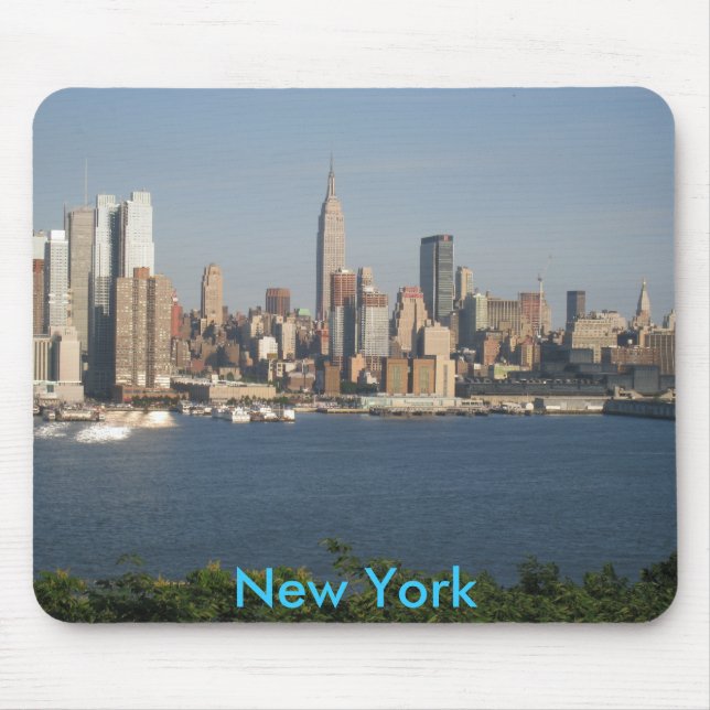 Alfombrilla De Ratón Nueva York Mousepad (Frente)