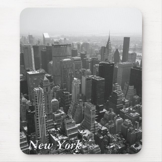 Alfombrilla De Ratón Nueva York Mousepad (Frente)