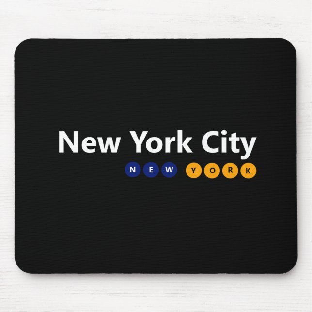 Alfombrilla De Ratón Nueva York, New York Mousepad (Frente)