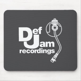 Alfombrilla De Ratón Nuevas grabaciones de Def Jam Logo Clic Rap Hip Ho