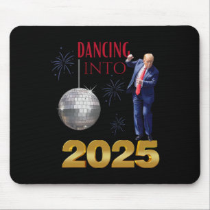 Alfombrilla De Ratón Nuevo año Trump Bailando 2025: El gran cómico recu