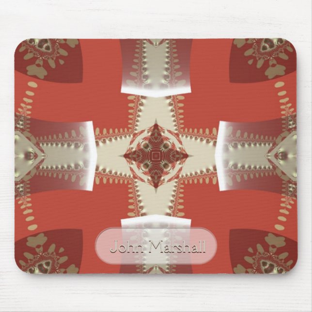 Alfombrilla De Ratón Nuevo arte medieval con el nombre Mousepad (Frente)