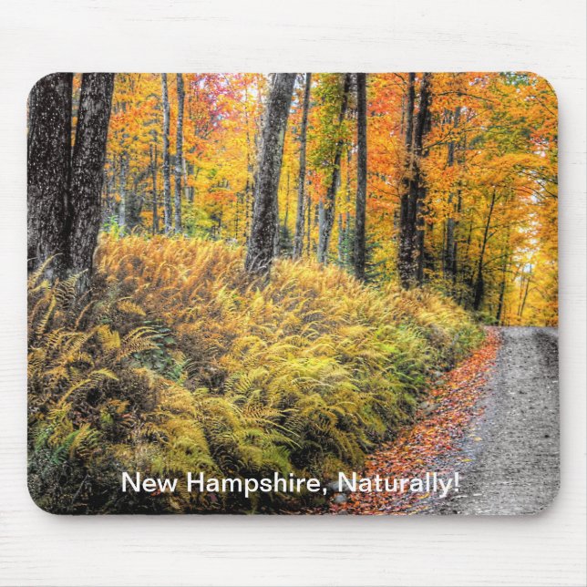 Alfombrilla De Ratón Nuevo Hampshire Naturally Mousepad (Frente)