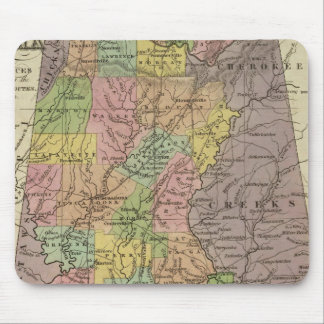 Alfombrilla De Ratón Nuevo Mapa De Alabama