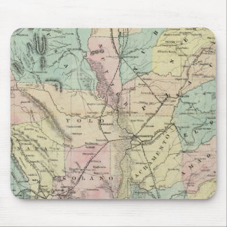 Alfombrilla De Ratón Nuevo mapa de California Central de Bancroft