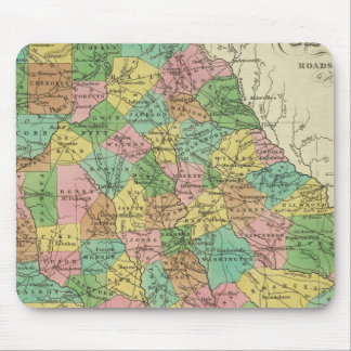 Alfombrilla De Ratón Nuevo Mapa De Georgia 2