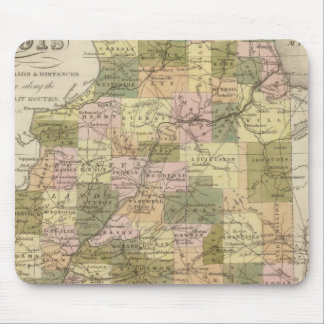 Alfombrilla De Ratón Nuevo Mapa De Illinois 2