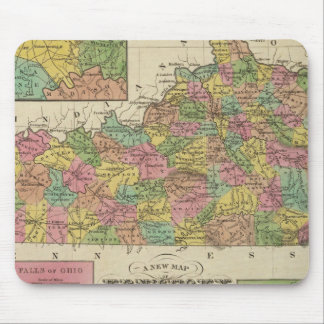 Alfombrilla De Ratón Nuevo Mapa De Kentucky