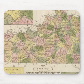 Alfombrilla De Ratón Nuevo Mapa De Kentucky 2