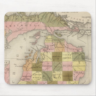 Alfombrilla De Ratón Nuevo Mapa De Michigan