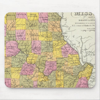 Alfombrilla De Ratón Nuevo Mapa De Misuri