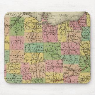 Alfombrilla De Ratón Nuevo Mapa De Ohio 2