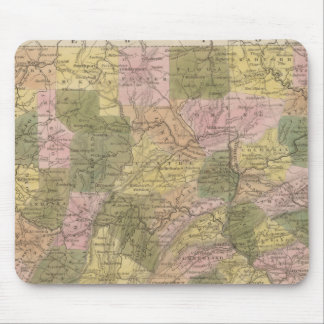 Alfombrilla De Ratón Nuevo Mapa De Pensilvania