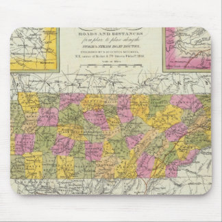 Alfombrilla De Ratón Nuevo Mapa De Tennessee