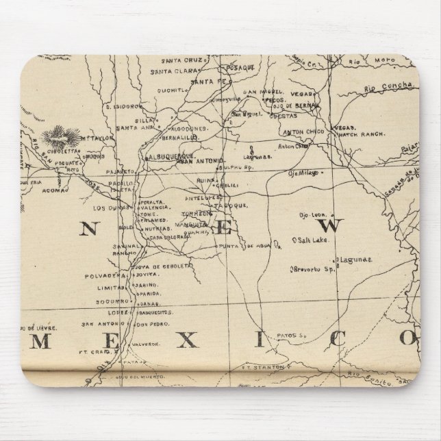 Alfombrilla De Ratón Nuevo México 3 (Frente)