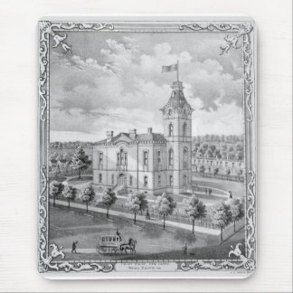 Alfombrilla De Ratón Nuevo Palacio de Justicia del castillo 1875