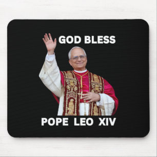 Alfombrilla De Ratón Nuevo Papa León Xiv Regalos Católicos Merch Souven