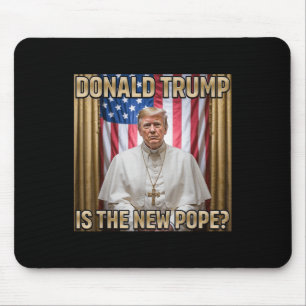 Alfombrilla De Ratón Nuevo papa Trump Tee - Chiste político divertidísi