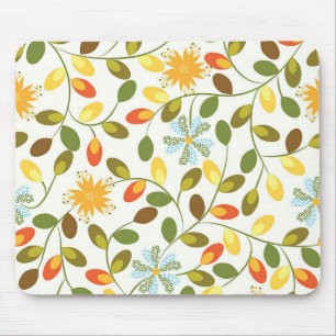 Alfombrilla De Ratón Nuevo regalo para el hogar   Patrón floral vintage