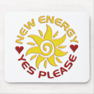 Alfombrilla De Ratón NUEVO SOL ENERGÉTICO   hacer su propio fondo