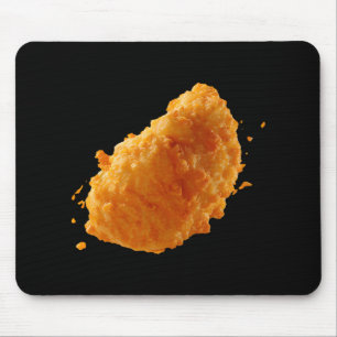 Alfombrilla De Ratón Nugget de Pollo Crujiente Comida Divertida Tenders