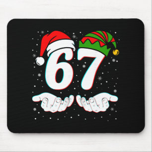 Alfombrilla De Ratón Número 67 Seis Siete Coincidentes 6 7 Meme 6-7 Nav