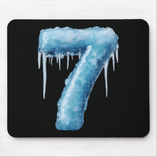Alfombrilla De Ratón Número 7 Fuego Hielo Número Seis Siete Meme 67 Alf