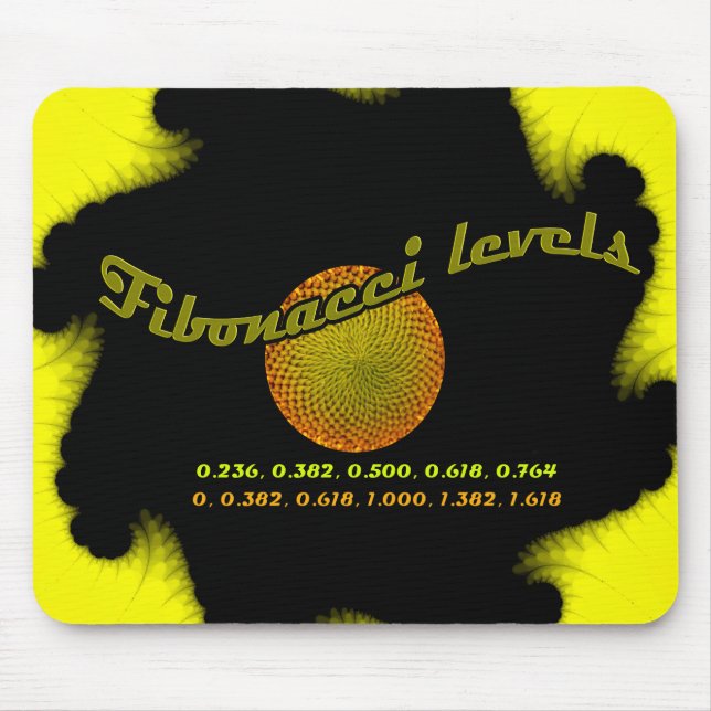 Alfombrilla De Ratón Números de fibonacci para comerciante (Frente)