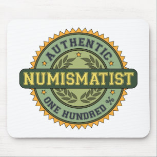 Alfombrilla De Ratón Numismático auténtico