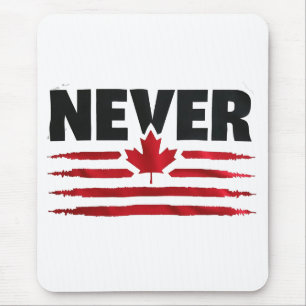 Alfombrilla De Ratón Nunca 51.ª política canadiense-estadounidense Trum