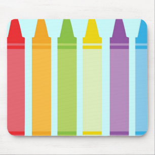 Alfombrilla De Ratón Nunca Demasiado Viejo Para Los Crayones