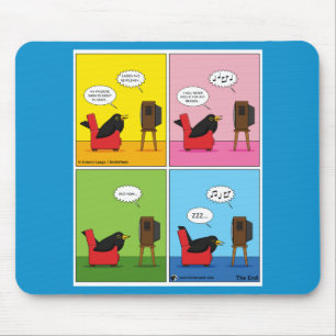 Alfombrilla De Ratón Nunca dormiré cómico