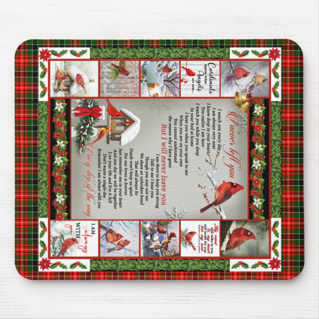 Alfombrilla De Ratón Nunca Te Dejé Un Gigante Del Cardenal Nice (Frente)