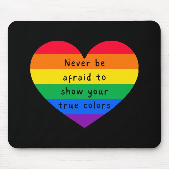 Alfombrilla De Ratón Nunca tengas miedo (Frente)