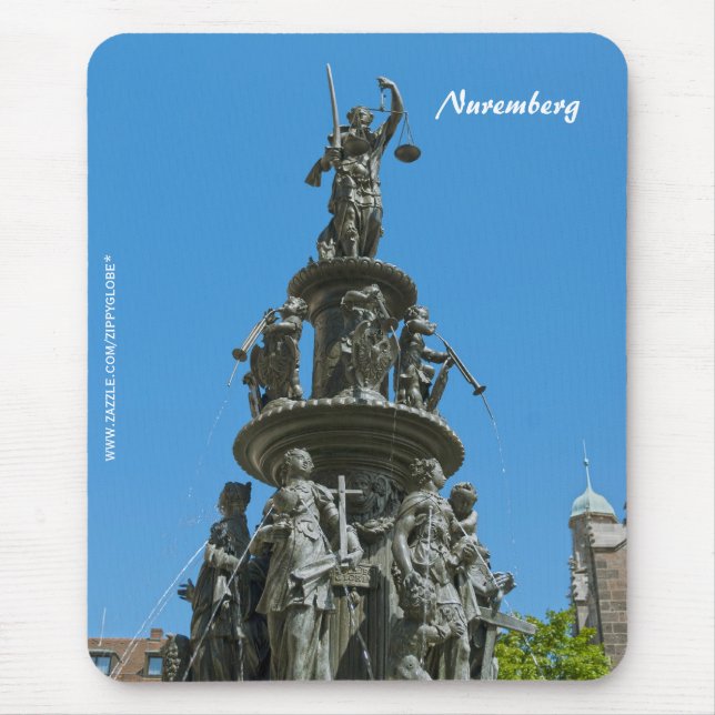 Alfombrilla De Ratón Nuremberg Mousepad (Frente)