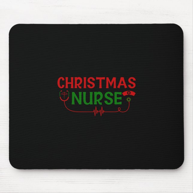 Alfombrilla De Ratón Nurse Gift | Enfermeras Navidades (Frente)