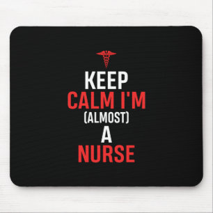 Alfombrilla De Ratón Nurse Gift Mantener La Calma Soy Una Enfermera
