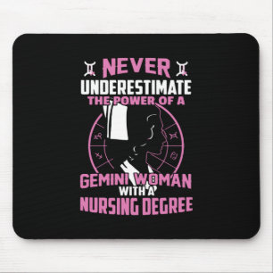 Alfombrilla De Ratón Nurse Gift   Nunca Subestimes El Poder