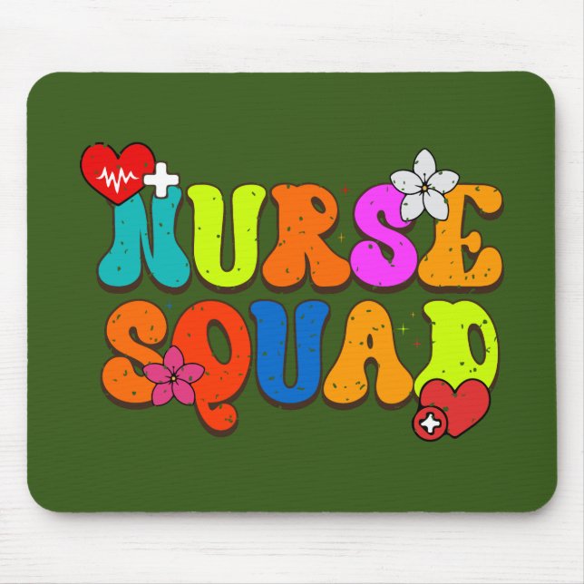 Alfombrilla De Ratón Nurse Squad Mousepad (Frente)