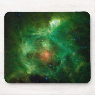 Alfombrilla De Ratón Nursera estelar en Mousepad Verde